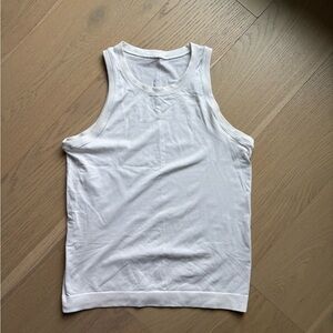 Lululemon Swiftly Relaxed White Tank Top